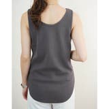 タンクトップノースリーブインナー40代ワッフル2way前後どちらでも韓国ファッシ… | LAPULE  | 詳細画像7 