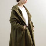春アウタースプリングコートロングパーカー40代ゆったり大きいサイズシンプル韓国フ… | LAPULE  | 詳細画像13 