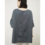 ブラウス 半袖 プルオーバー | LAPULE  | 詳細画像6 