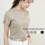 Tシャツ 半袖 リブ | LAPULE  | 詳細画像1 