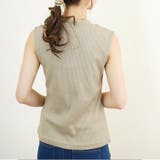 ノースリーブ リブ ハイネック | relaclo | 詳細画像12 