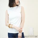 ノースリーブ リブ ハイネック | relaclo | 詳細画像15 