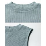 ノースリーブ リブ ハイネック | relaclo | 詳細画像7 