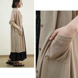 カーディガンロング長袖40代ゆったり大きめ体型カバー羽織り日除け透け素材韓国ファ… | LAPULE  | 詳細画像4 