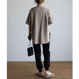 Tシャツ半袖ビッグT無地ゆったり大きめ体型カバーオーバーサイズ韓国ファッションワ… | LAPULE | 詳細画像15