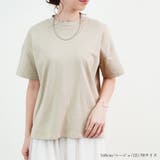 Tシャツ半袖40代ハイネックシンプルカジュアル無地綿100モックネック韓国ファッ… | LAPULE  | 詳細画像3 