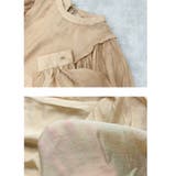 バックリボンボリューム袖シアーブラウス レディース ファッション | LAPULE  | 詳細画像13 