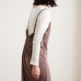 カットポンチ 後ろシャーリングキャミワンピ レディース | LAPULE | 詳細画像10