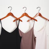 カットポンチ 後ろシャーリングキャミワンピ レディース | LAPULE | 詳細画像16