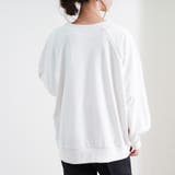 ボリューム袖プルオーバー トレーナー オーバーサイズ | relaclo | 詳細画像8 