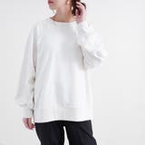 ボリューム袖プルオーバー トレーナー オーバーサイズ | relaclo | 詳細画像10 