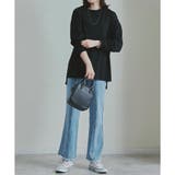 スリット入りチュニック丈ロンT レディース ファッション | LAPULE | 詳細画像15