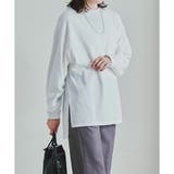 スリット入りチュニック丈ロンT レディース ファッション | LAPULE | 詳細画像4