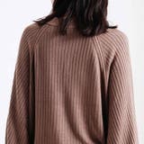 カシミヤタッチ リブニット ドルマン | relaclo | 詳細画像11 