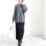 ニットパーカー ラグランスリーブ プルオーバー | LAPULE  | 詳細画像10 