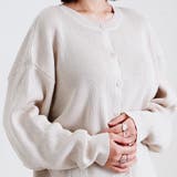 カーディガン 前後2way ニット | LAPULE  | 詳細画像7 