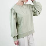 ボリュームスリーブ ボリューム袖 スウェット | relaclo | 詳細画像4 