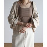 アイボリー(44)M | スタジャン 春アウター ノーカラー | relaclo