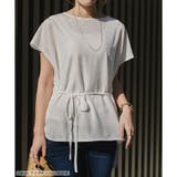 プルオーバー ウエストマーク シアートップス | LAPULE  | 詳細画像7 