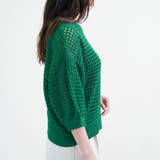 メッシュニット メッシュプルオーバー メッシュトップス | LAPULE  | 詳細画像4 