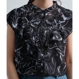 ブラウス シアーブラウス ノースリーブ | LAPULE | 詳細画像14