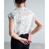 ブラウス シアーブラウス ノースリーブ | LAPULE | 詳細画像5