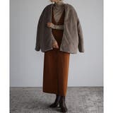 前後2Way ポンチ素材ジャンパースカート レディース | LAPULE | 詳細画像11