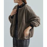 ファーコート ファージャケット ノーカラー | LAPULE | 詳細画像5