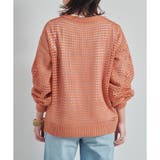 カーディガン レディース Vネック | LAPULE  | 詳細画像6 