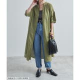 シャツワンピース ロング 半袖 | LAPULE  | 詳細画像11 