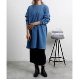 スウェット レディース インディゴ | LAPULE | 詳細画像4