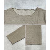 Tシャツ レディース 長袖 | LAPULE  | 詳細画像19 