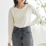 Tシャツ レディース 長袖 | LAPULE  | 詳細画像9 