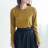 Tシャツ レディース 長袖 | LAPULE  | 詳細画像5 