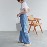 ワイドパンツ レディース イージーパンツ | LAPULE  | 詳細画像11 