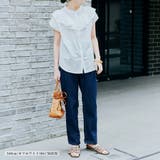 ブラウス ノースリーブ フレンチスリーブ | LAPULE  | 詳細画像14 