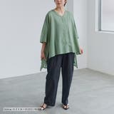 ブラウス オーバーサイズ 春 | LAPULE  | 詳細画像3 