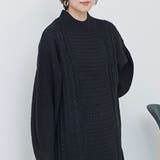 ロングニット ニット ワンピース | relaclo | 詳細画像14 