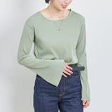 Tシャツ レディース 長袖 | LAPULE  | 詳細画像4 
