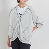 カーディガン レディース ラグラン | LAPULE  | 詳細画像4 