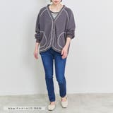 カーディガン レディース ラグラン | LAPULE  | 詳細画像7 