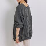 カーディガン レディース ピグメント | LAPULE  | 詳細画像7