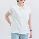 Tシャツ レディース フレンチスリーブ | LAPULE  | 詳細画像12 