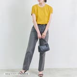 Tシャツ レディース フレンチスリーブ | LAPULE  | 詳細画像3 