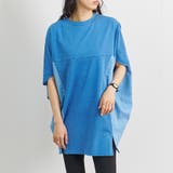 チュニック レディース インディゴ | LAPULE  | 詳細画像13 