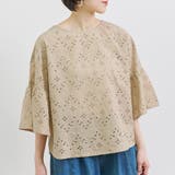 ブラウス レディース 半袖 | LAPULE  | 詳細画像4 