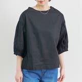 プルオーバー レディース 五分袖 | LAPULE  | 詳細画像4 