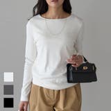 Tシャツ レディース 長袖 | LAPULE  | 詳細画像1 