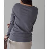 Tシャツ レディース 長袖 | LAPULE  | 詳細画像15 