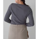 Tシャツ レディース 長袖 | relaclo | 詳細画像3 